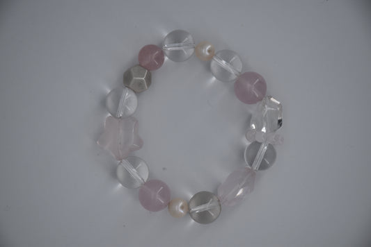 Natural crystal bead strings